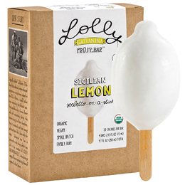 Galvanina Lolly Sorbetto-on-a-Stick, Sicilian Lemon