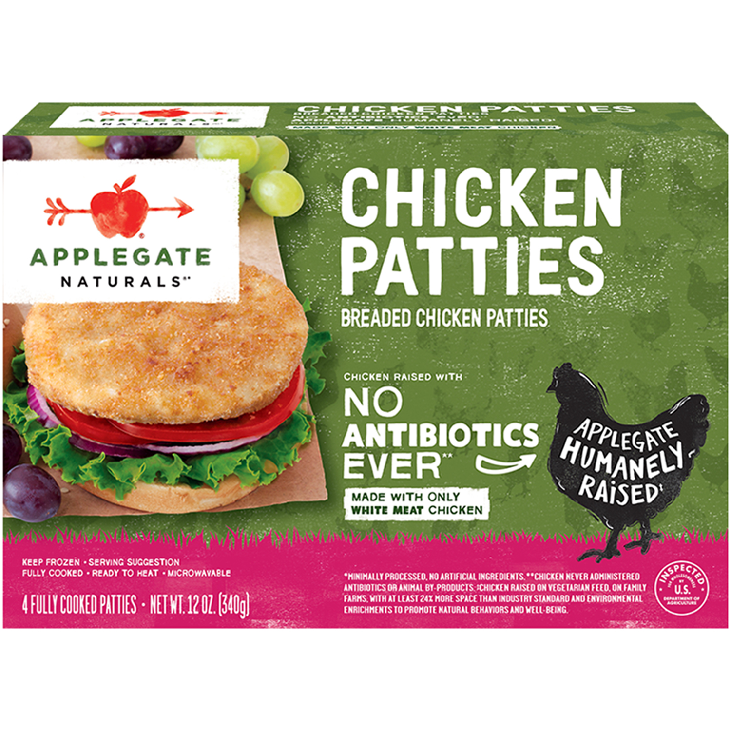 Applegate Natural Chicken Patties