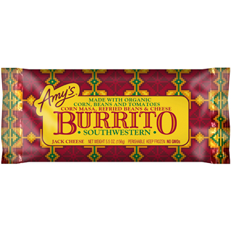 Amy's Burrito, Southwestern, Frozen
