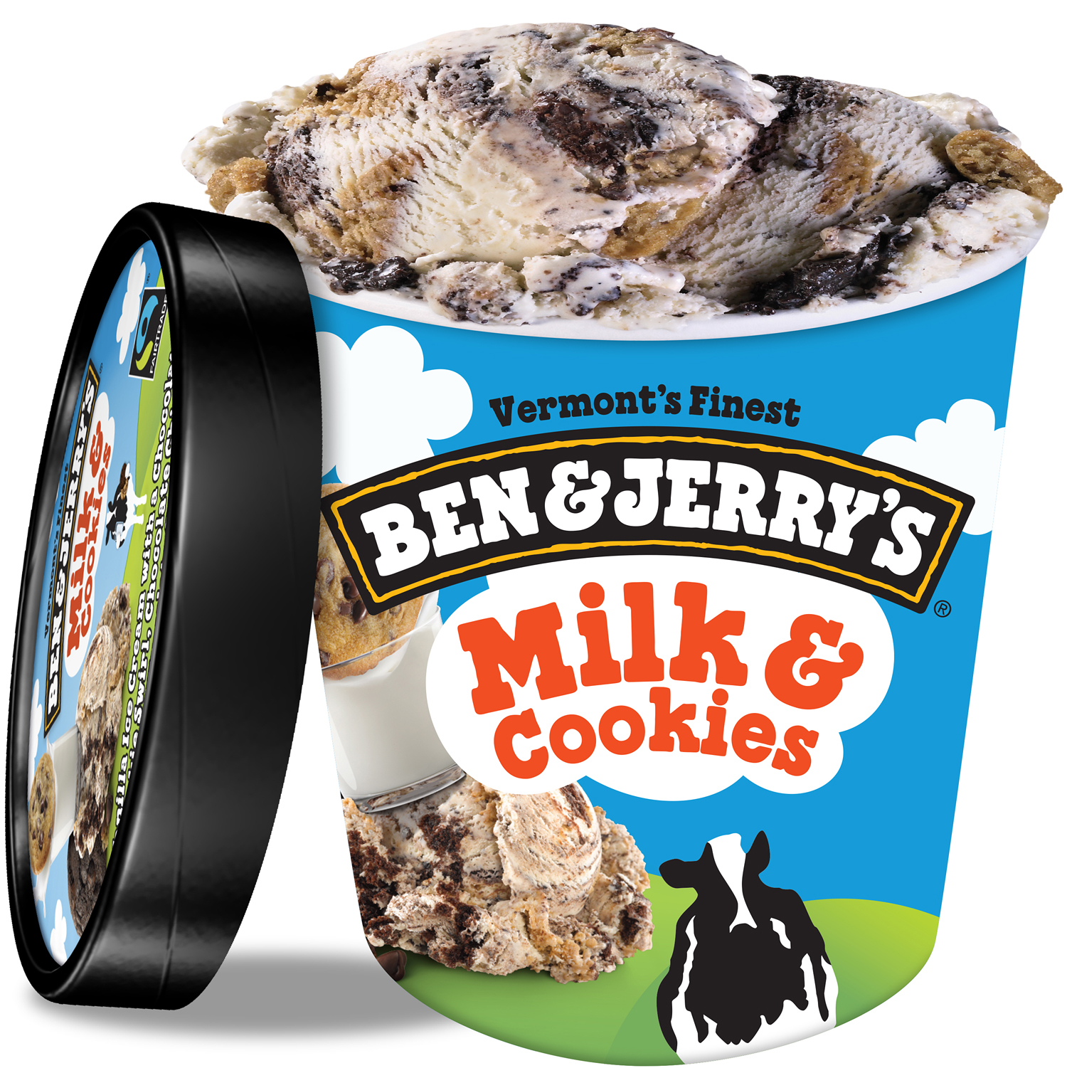 Ben & Jerry's Ice Cream, Milk and Cookies 