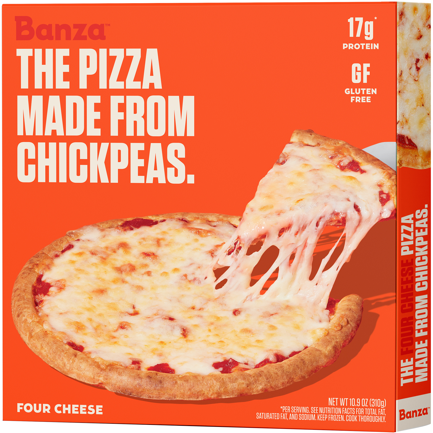 Banza Chickpea Pizza, Four Cheese