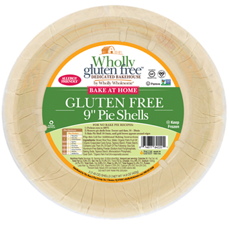 Wholly Wholesome Gluten Free Pie Shells