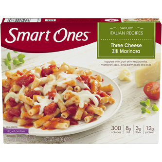Smart Ones Three Cheese Ziti Marinara