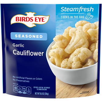 Birds Eye Steamfresh Seasoned Garlic Cauliflower, Frozen