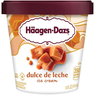 Haagen-Dazs Ice Cream, Dulce de Leche 