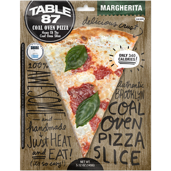 Table 87 Coal Oven Pizza Slice, Margherita, Frozen