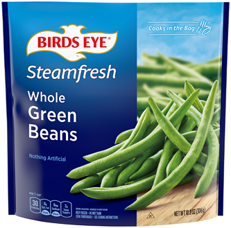 Birds Eye Steamfresh Whole Green Beans, Frozen 