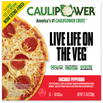 CAULIPOWER Cauliflower Crust Pizza, Uncured Pepperoni