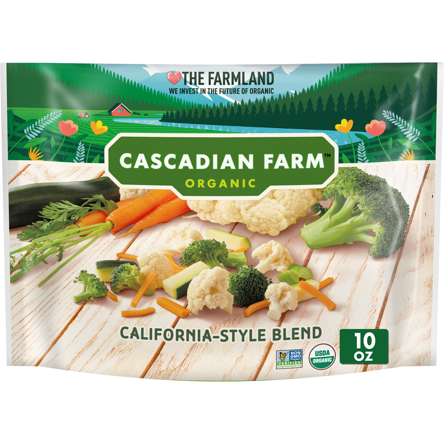 Cascadian Farm Organic California-Style Blend, Frozen