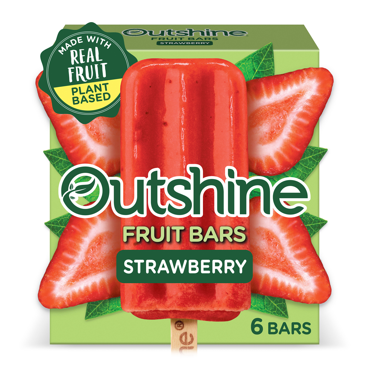 Outshine Fruit Bars, Strawberry 