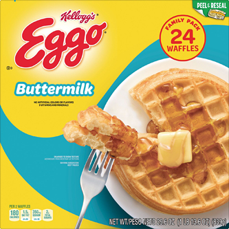 Kellogg's Eggo Waffles, Buttermilk
