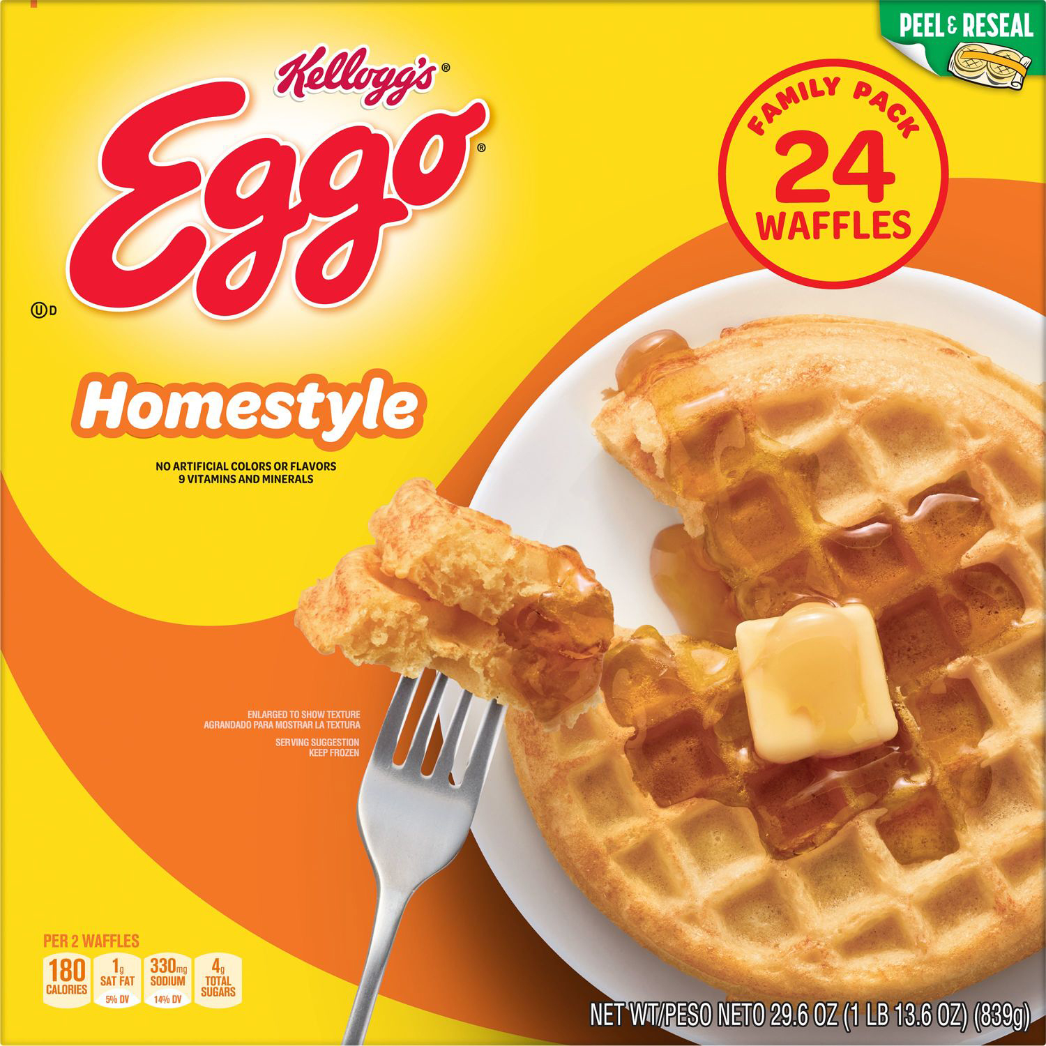 Kellogg's Eggo Waffles, Homestyle