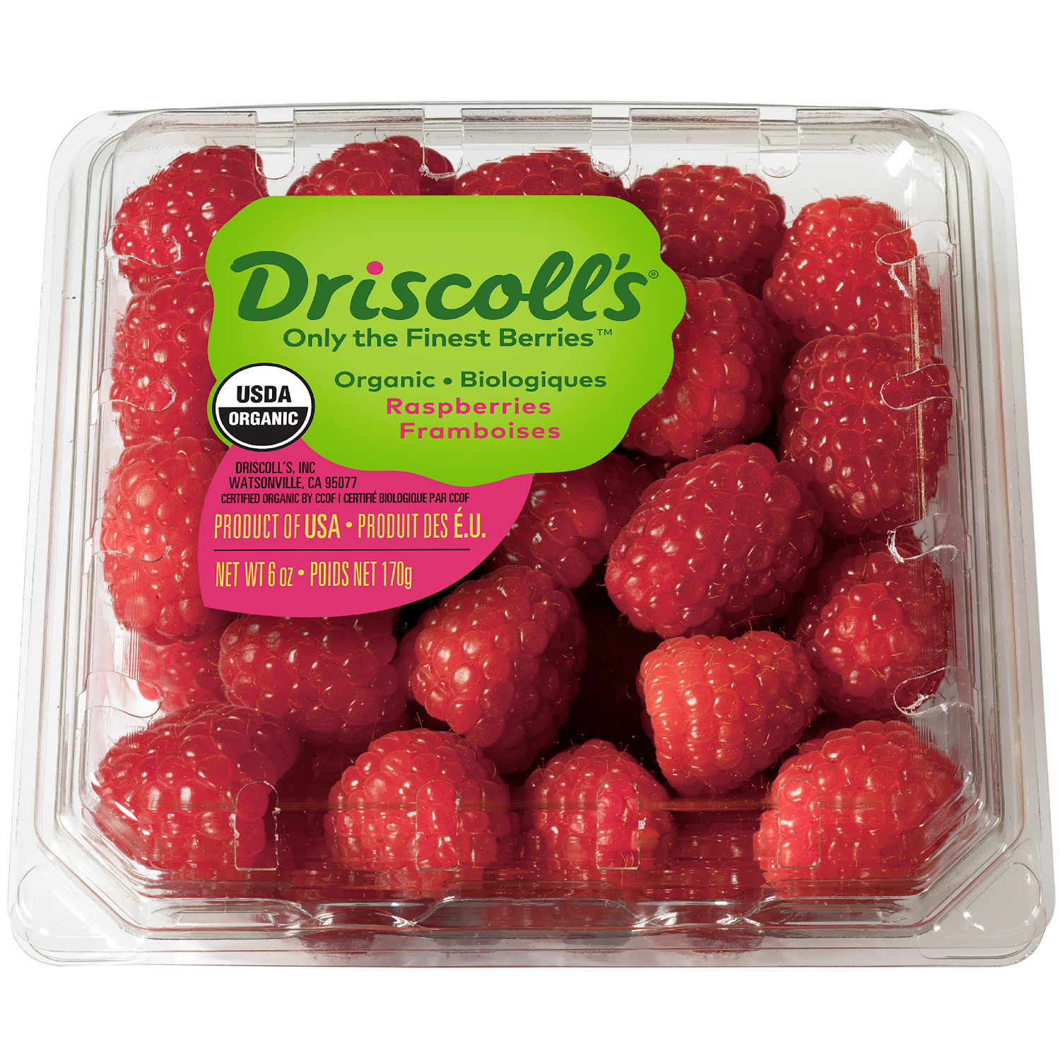 Driscoll's Organic Raspberries