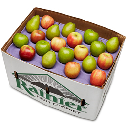 Rainier Mixed Apples and Pears, Case