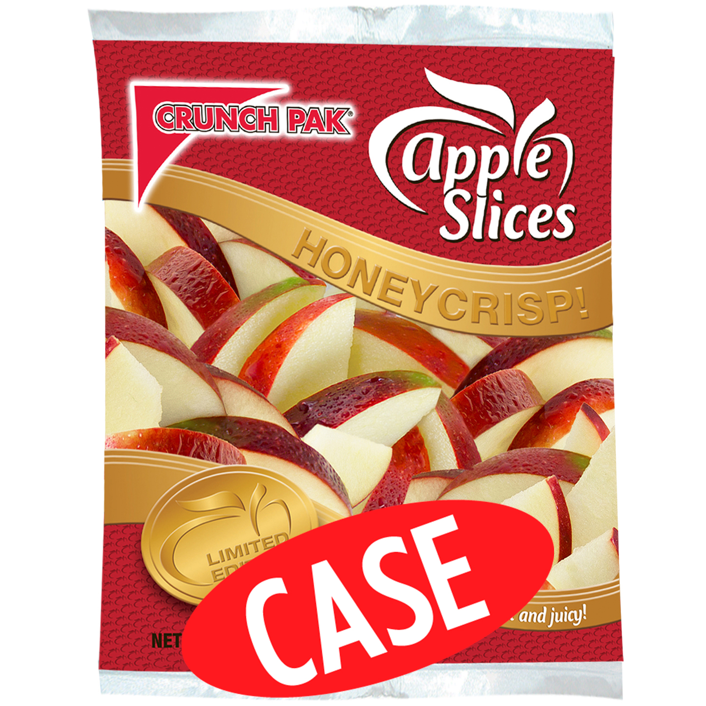 Crunch Pak Limited Edition Honeycrisp Apple Slices, Case