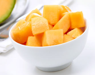 Fresh Cubed Cantaloupe