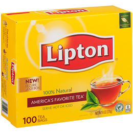 Lipton 100% Natural Tea Bags