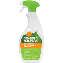 Seventh Generation Disinfecting Multi-Surface Cleaner, Lemongrass Citrus