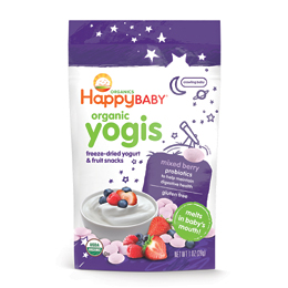 Happy Family Happy Baby Organic Yogurt and Fruit Snacks, Mixed Berry