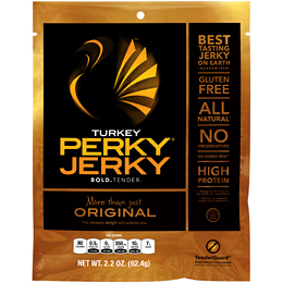 Perky Jerky Turkey Jerky, Original