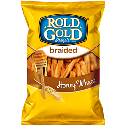 Rold Gold Honey Wheat Braided Pretzels
