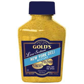 Gold's Reduced Salt New York Deli Mustard