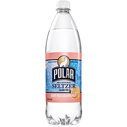 Polar Seltzer, Ruby Red Grapefruit, Plastic Bottle