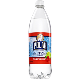 Polar Seltzer, Cranberry Lime, Plastic Bottle