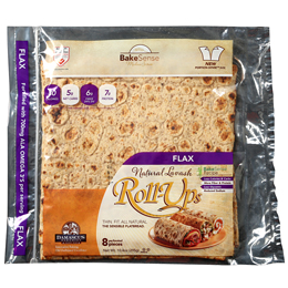 Damascus Bakeries All-Natural Roll-Ups, Flax