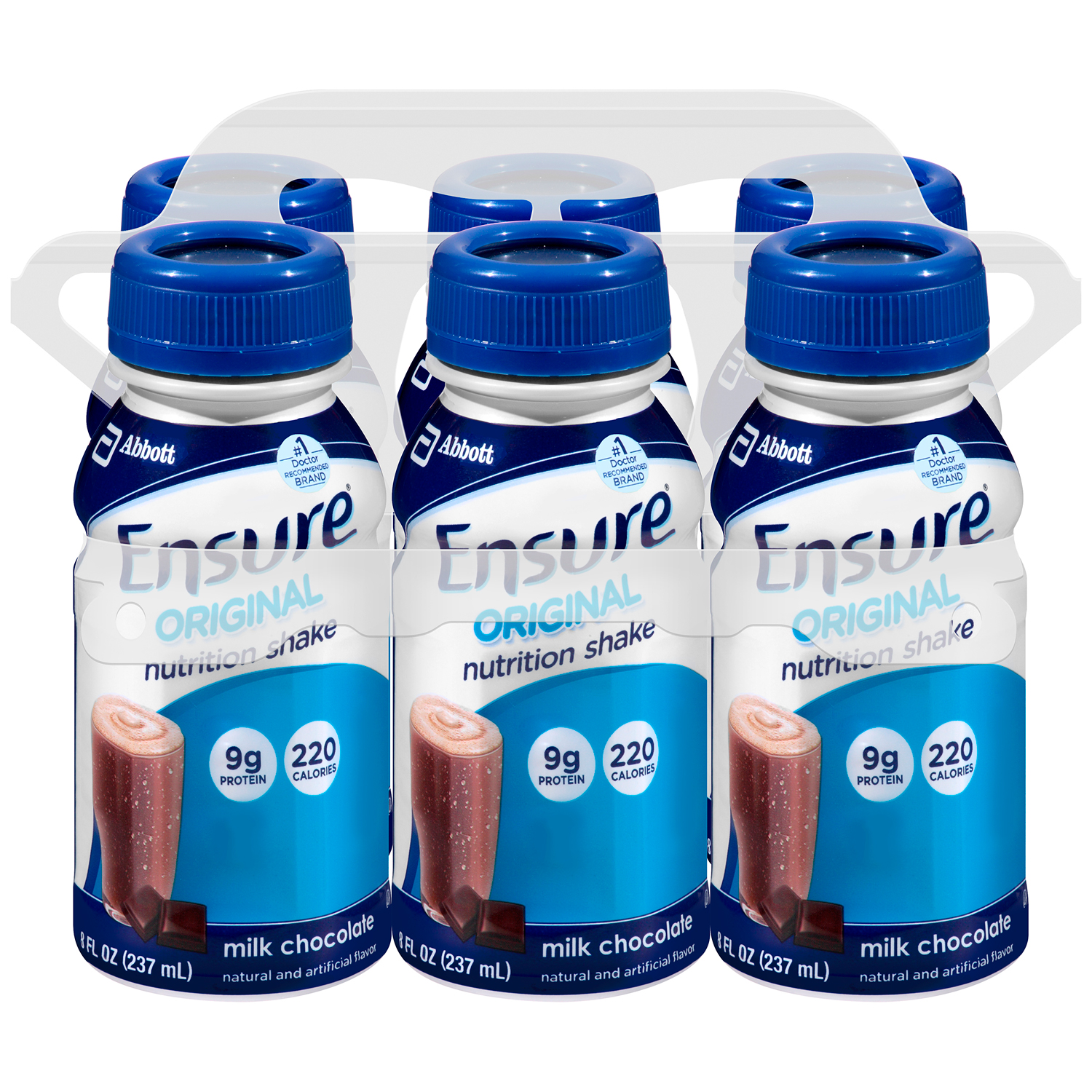 Ensure Shake, Milk Chocolate, Plastic Bottles