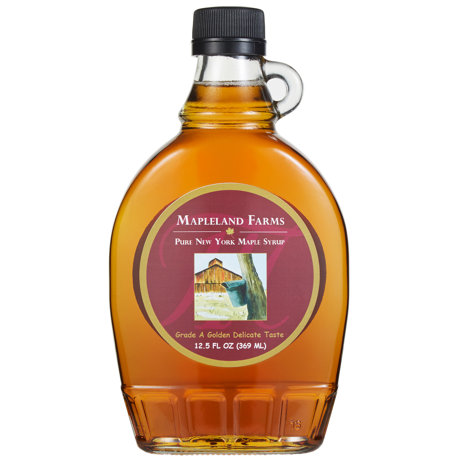 Mapleland Farms Local Golden Maple Syrup (Delicate Taste)