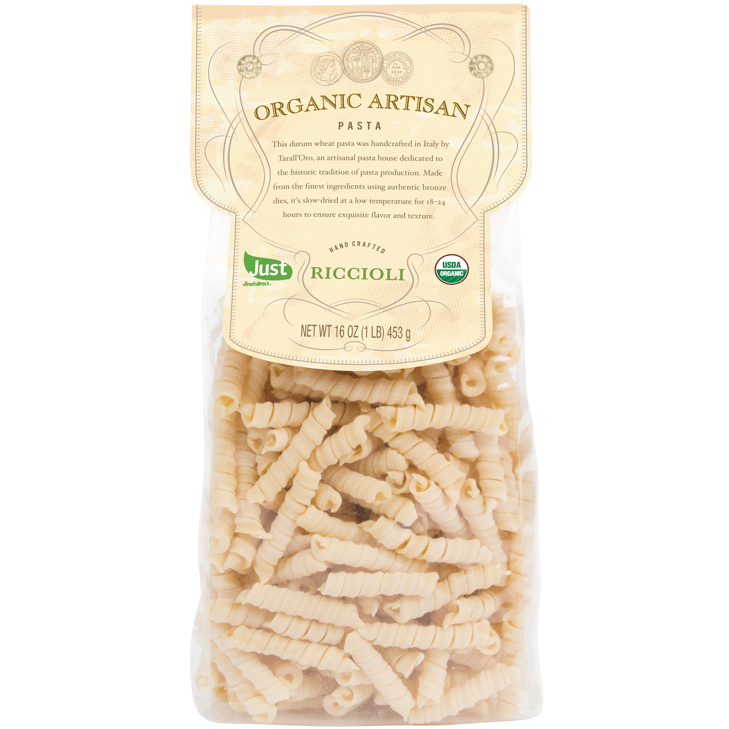 Just FreshDirect Organic Artisan Riccioli , image 1 of 2 slides