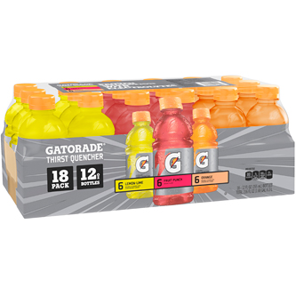 Gatorade G-Series Sports Drink, Variety Pack, Plastic Bottles