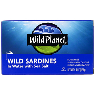 Wild Planet Wild Sardines in Water with Sea Salt