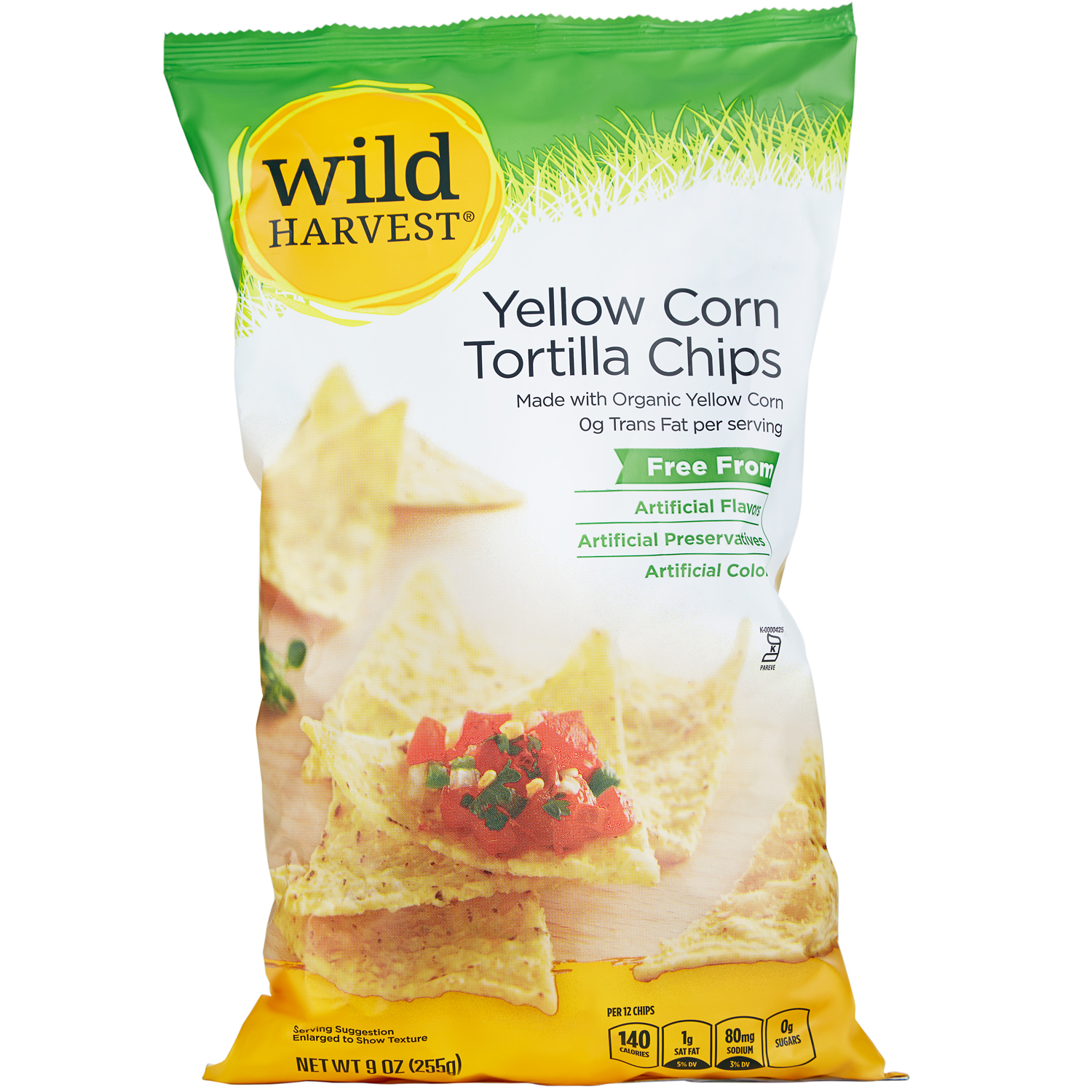 Wild Harvest Organic Yellow Corn Tortilla Chips
