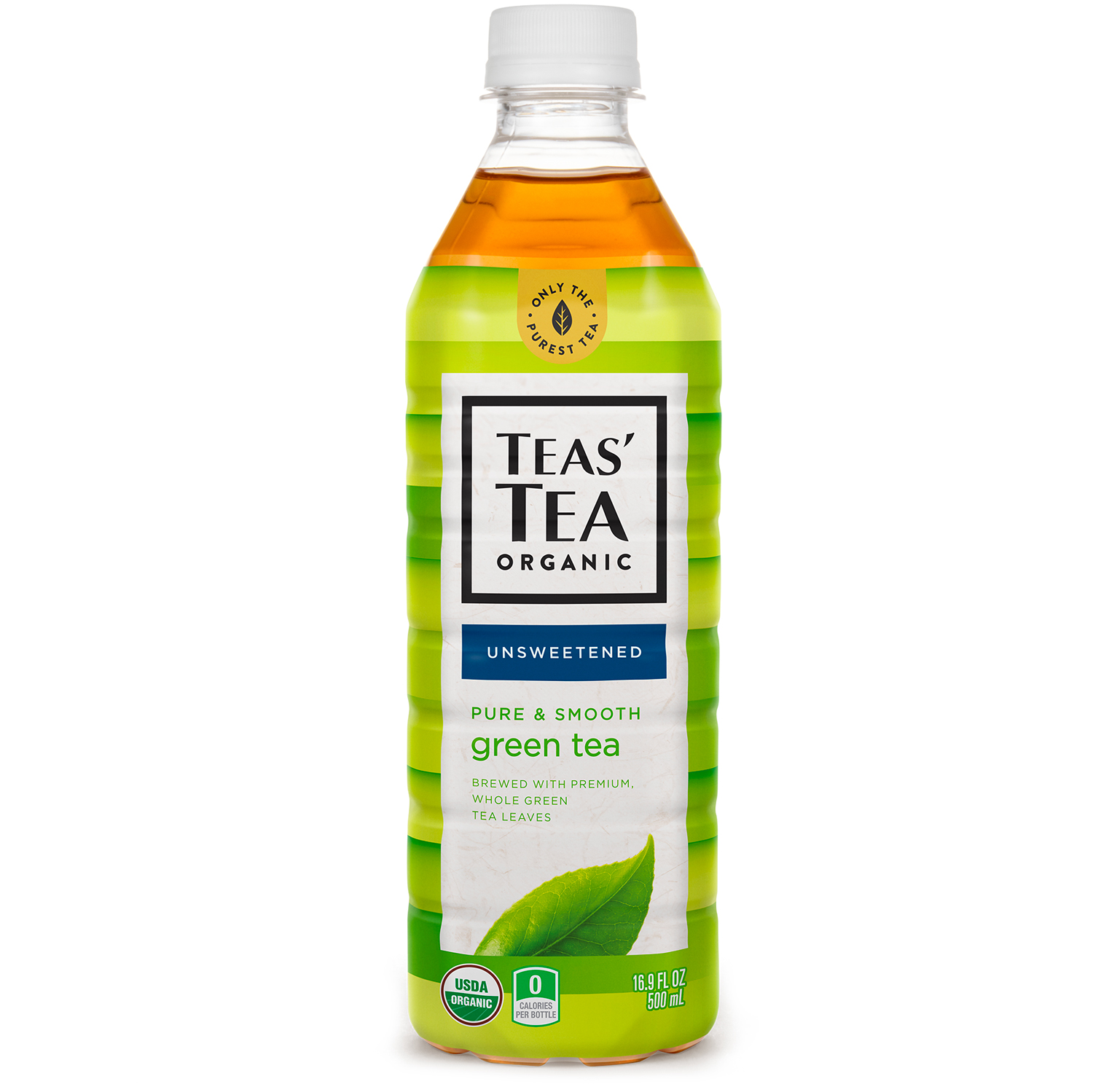 Ito En Teas' Tea, Organic Unsweetened Green, Plastic Bottle