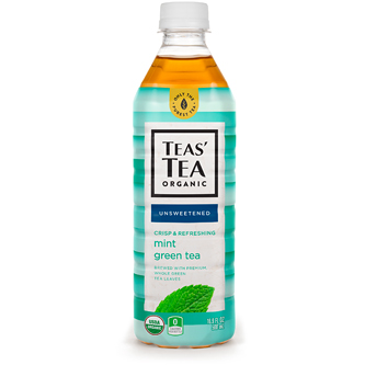Ito En Teas' Tea, Organic Unsweetened Mint Green Tea, Plastic Bottle