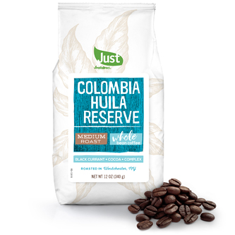 Just FreshDirect Whole Bean Coffee, Colombia Huila Reserve