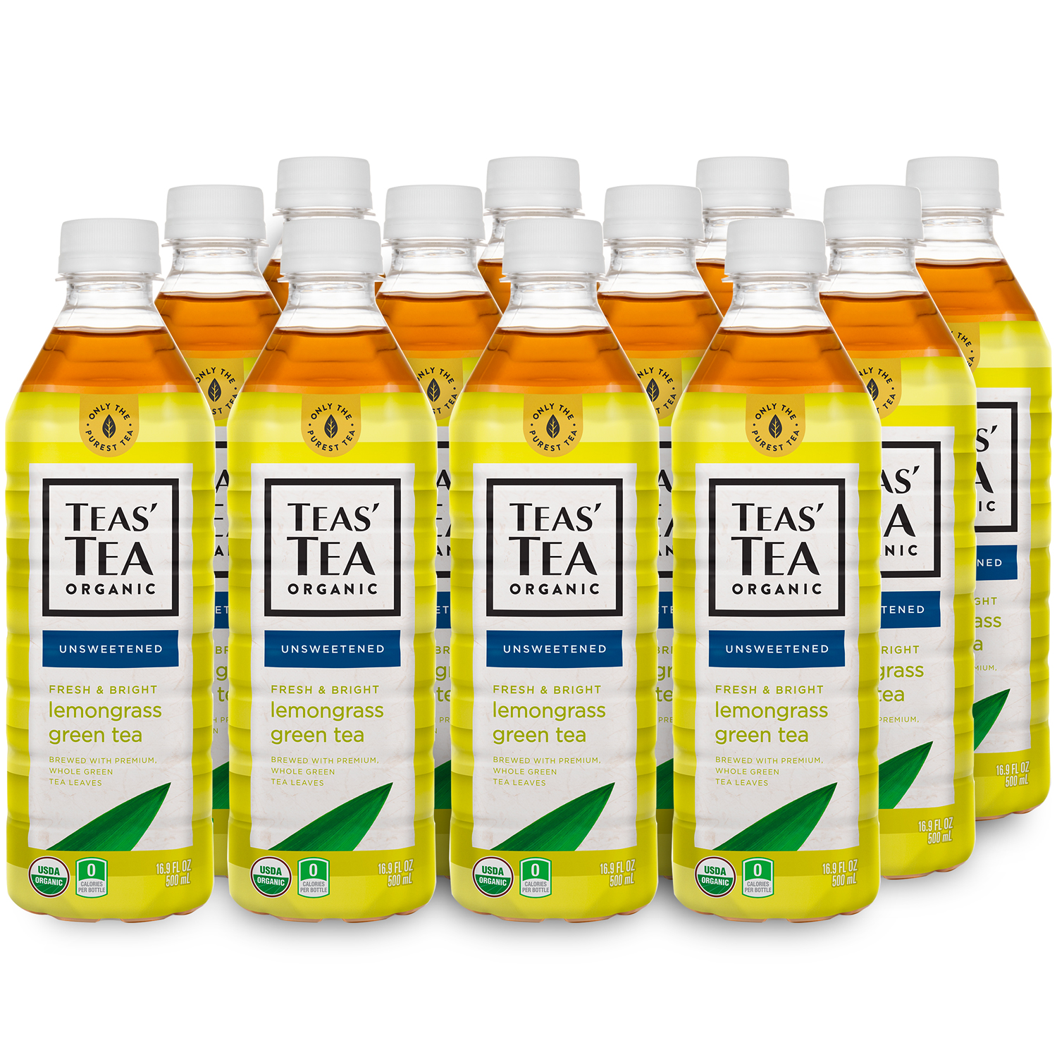 Ito En Teas' Tea, Lemongrass Green, Plastic Bottles