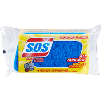 S.O.S. All Surface Scrubber Sponge