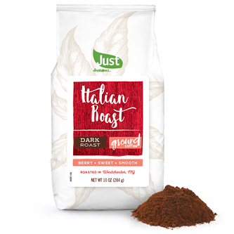 Just FreshDirect Ground Coffee, Italian Roast