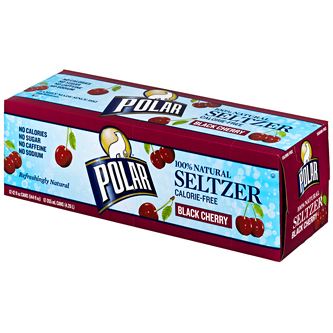Polar Seltzer, Black Cherry, Cans