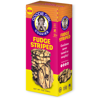Goodie Girl Gluten Free Cookies, Fudge Striped