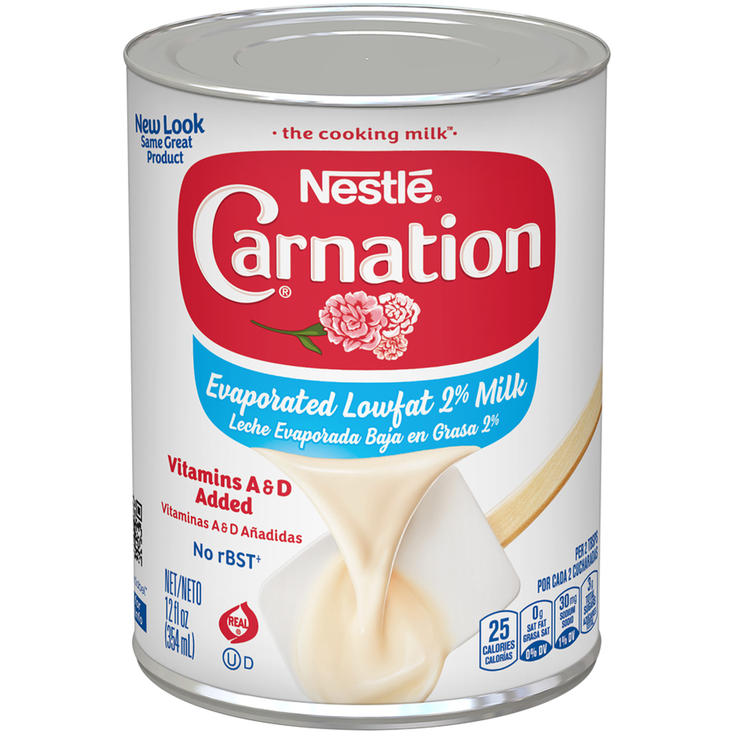 Carnation Low-Fat Evaporated Milk with Vitamins A and D