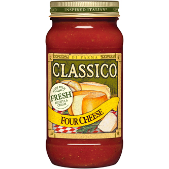 Classico Four Cheese Pasta Sauce