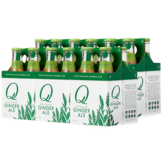 Q Ginger, A Spectacular Ginger Ale, Glass Bottles