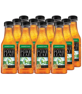 Pure Leaf Iced Tea, Unsweetened, Plastic Bottles
