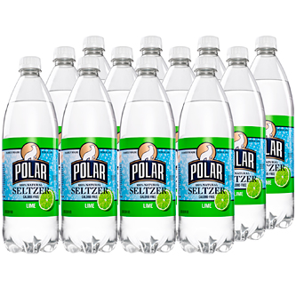 Polar Seltzer, Lime, Plastic Bottles