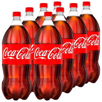 Coca-Cola Cola, Classic, Plastic Bottles