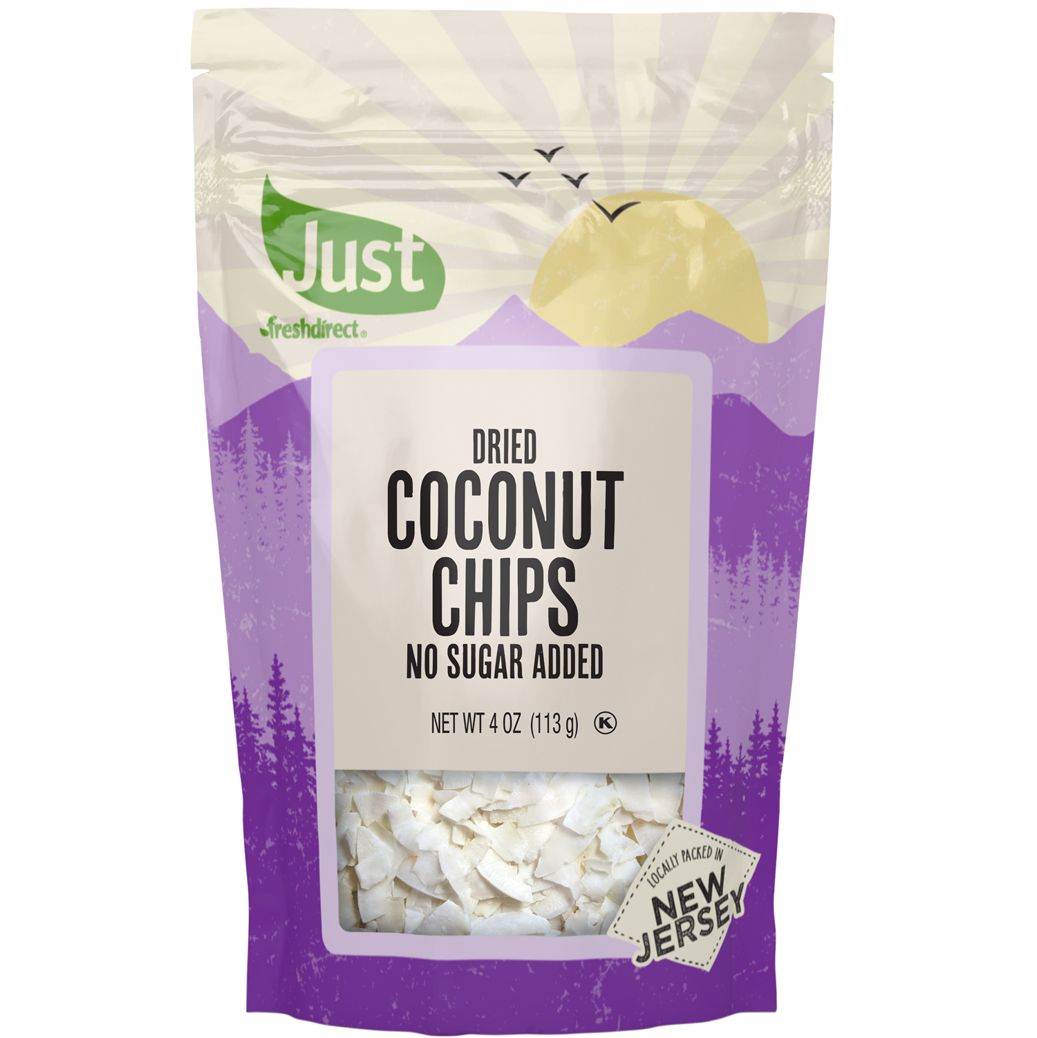 Just FreshDirect Dried Coconut Chips, image 1 of 3 slides